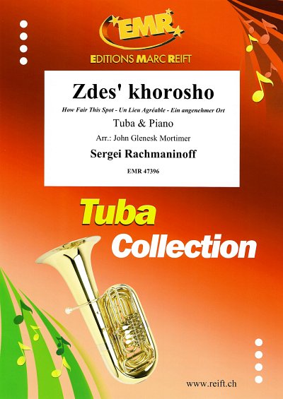 S. Rachmaninow: Zdes' khorosho, TbKlav