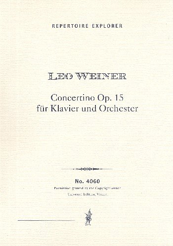 Concertino op.15, KlavOrch (Stp)