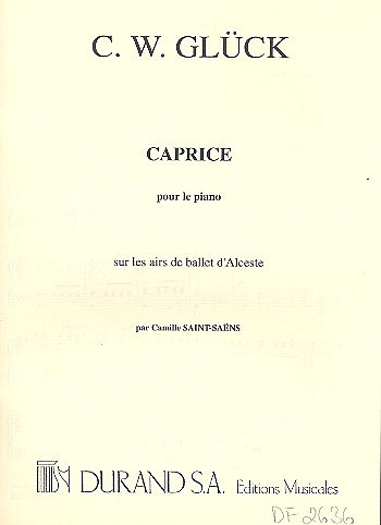 C. Saint-Saëns: Caprice Alceste, Klav