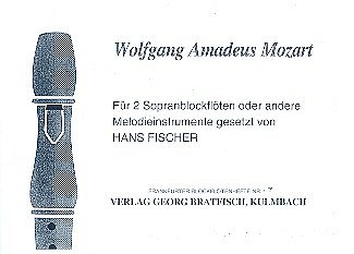W.A. Mozart: Ein Melodienspielheft - 20 Leichte Stuecke Fran