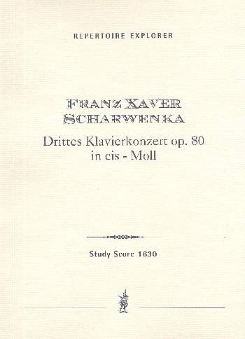 X. Scharwenka: Klavierkonzert Nr. 3 in cis-M, KlavOrch (Stp)