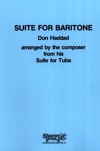 D. Haddad: Suite for Baritone, Bar (KlavpaSt)