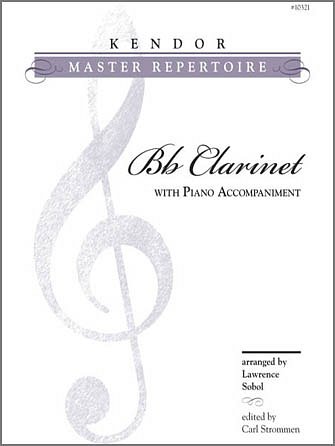 Kendor Master Repertoire - Clarinet, KlarKlv (KlavpaSt)