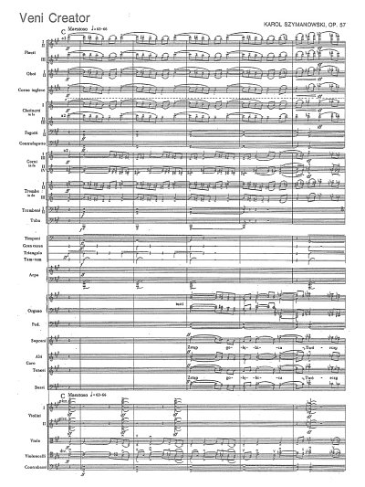 K. Szymanowski: Veni creator op. 57