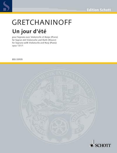 A. Gretschaninow y otros.: Un jour d'été op. 131/1