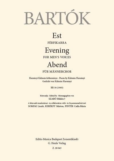 B. Bartók: Evening
