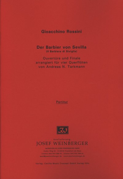 G. Rossini: Ouvertüre und Finale aus "Der Barbier von Sevilla"