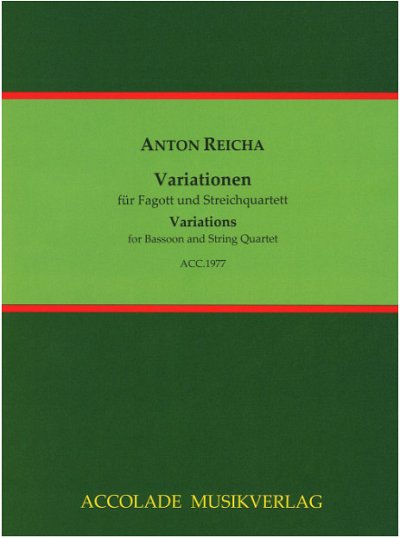 A. Reicha: Variationen, Fag2VlVaVc (Pa+St)