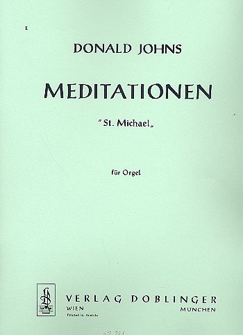Johns Donald: Meditationen "St. Michael" (1967)