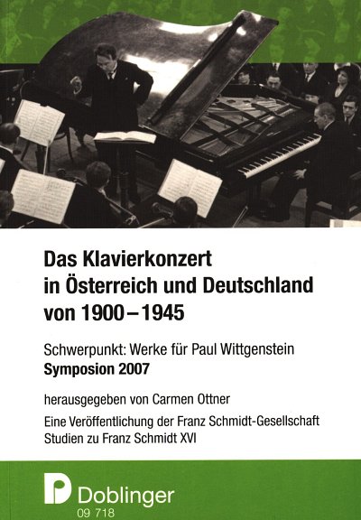 C. Ottner: Das Klavierkonzert in Österreich und D, Klav (Bu)