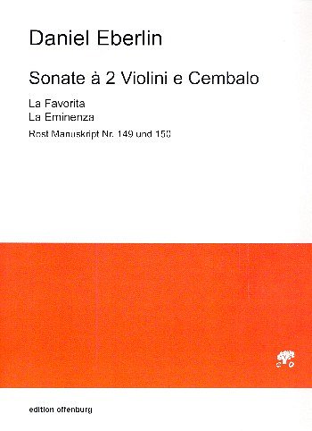 D. Eberlin: Sonate à 2 Violini e Cembalo, 2VlBc (Pa+St)