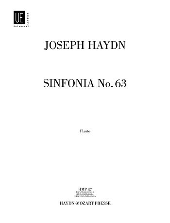 J. Haydn: Sinfonia Nr. 63 C-Dur Hob. I:63, Sinfo (HARM)