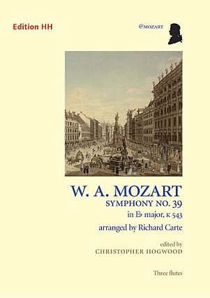 W.A. Mozart: Symphony 39 in E flat major K. 550, 3Fl (Pa+St)