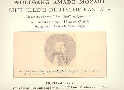 W.A. Mozart: Die Ihr Des Unermesslichen Weltalls Schoepfer E