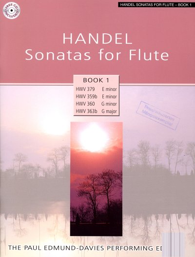 P. Edmund-Davies: Handel Sonatas for Flute - Book 1, Fl