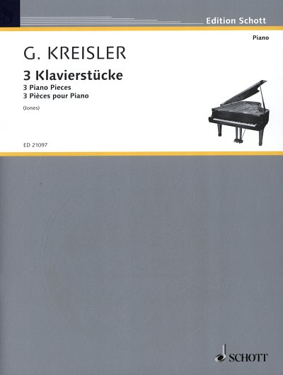 G. Kreisler: Drei Klavierstücke , Klav