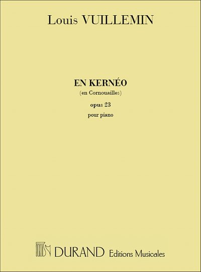En Kerneo Op 23, Klav