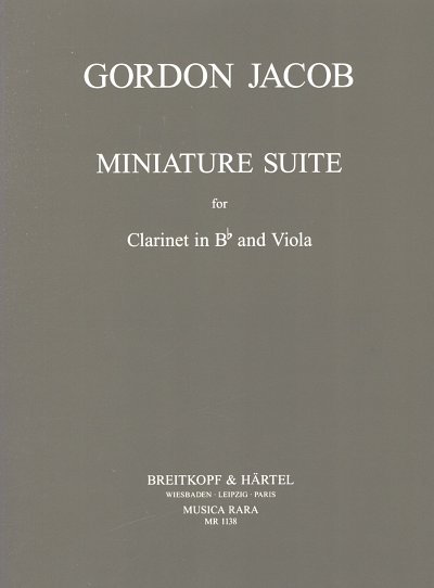 G. Jacob: Miniature Suite