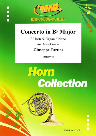 G. Tartini: Concerto in Bb Major, HrnOrg/Klav
