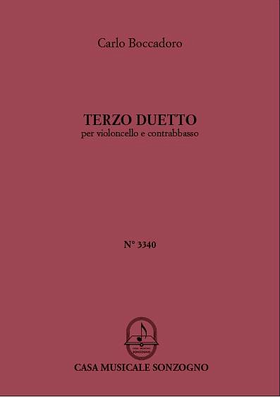 C. Boccadoro: Terzo Duetto, per Violoncello e Contrabbasso