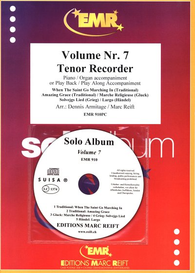 M. Reift: Solo Album Volume 07, TbflKlv/Org (+CD)