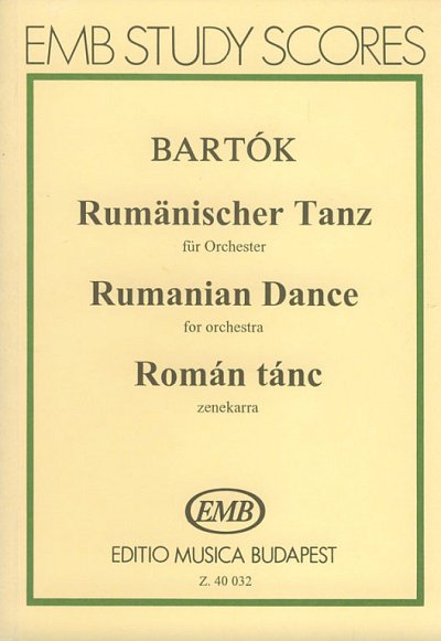 B. Bartók: Rumänischer Tanz, Sinfo (Stp)