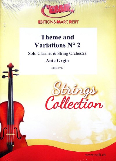 A. Grgin: Theme and Variations N  2, KlarStro (Pa+St)
