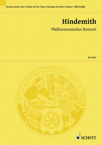 DL: P. Hindemith: Philharmonisches Konzert, Orch (Stp)
