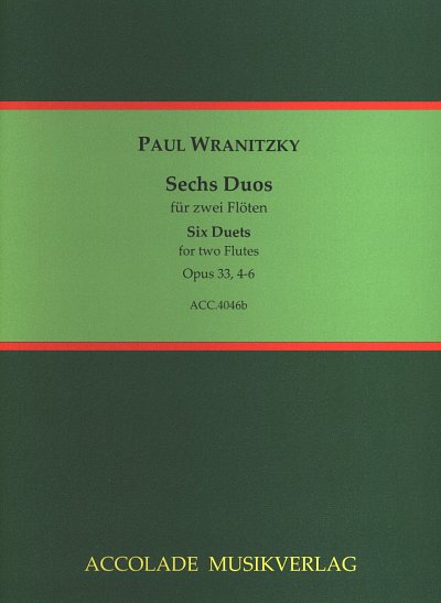 P. Wranitzky: 6 Duos Op 33 Bd 2