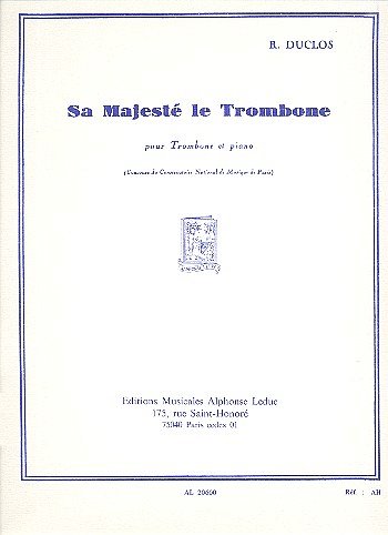 Sa Majeste Le Trombone, PosKlav (KlavpaSt)