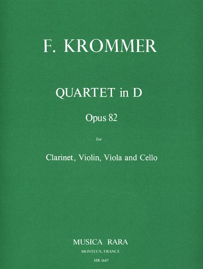 F. Krommer: Quartett in D op. 82, KlarVlVaVc (Stsatz)
