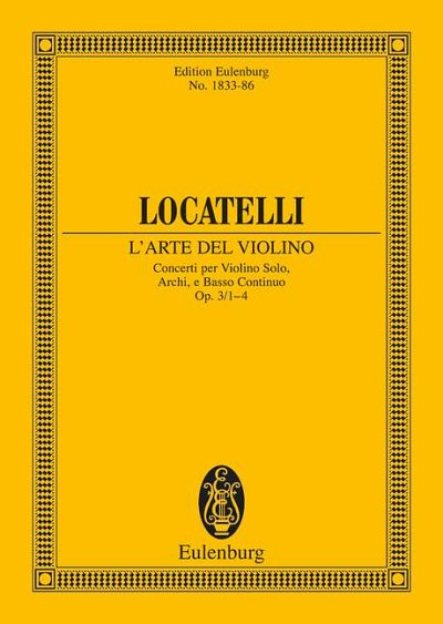 DL: P.A. Locatelli: L'Arte del Violino, VlOrch (Stp)
