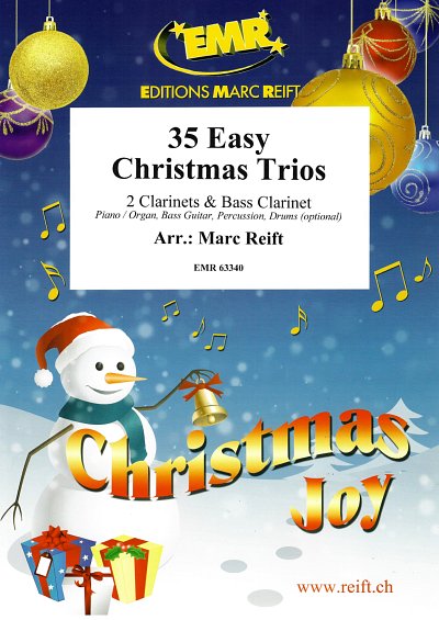 DL: M. Reift: 35 Easy Christmas Trios, 3Klar