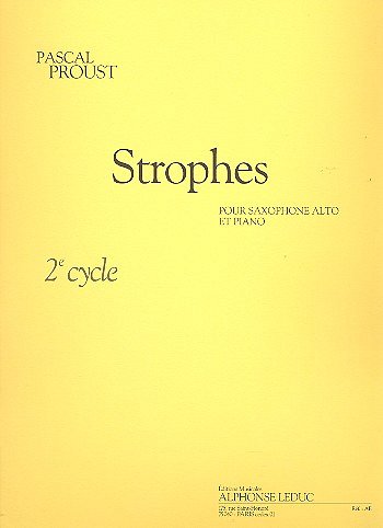 P. Proust: Strophes (Bu)