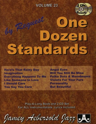 J. Aebersold: One Dozen Standards, MelCBEs (+2CDs)