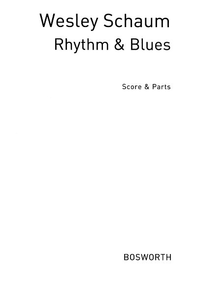J.W. Schaum: Rhythm & Blues 1