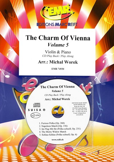 M. Worek: The Charm Of Vienna Volume 5, VlKlav (+CD)