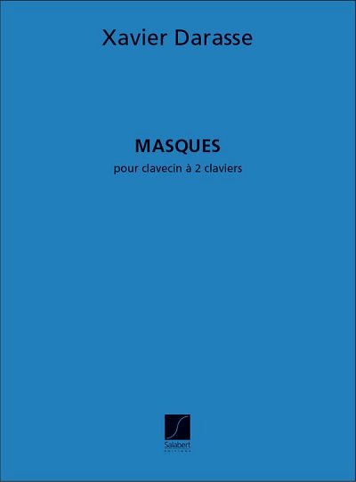 X. Darasse: Masques Clavecin Partition  (Part.)