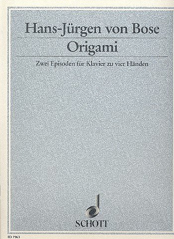 H.-J. v. Bose: Origami , Klav4m