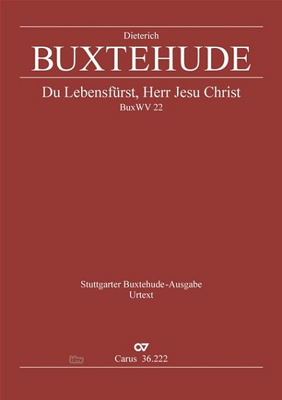 DL: D. Buxtehude: Du Lebensfürst, Herr Jesu Christ BuxWV (Pa