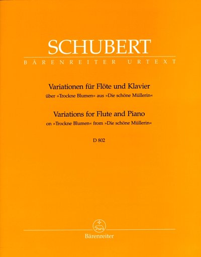 F. Schubert: Variationen für Flöte und Kl, FlKlav (KlavpaSt)