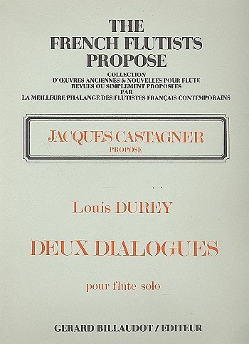 L. Durey: Deux Dialogues Op.114, Fl