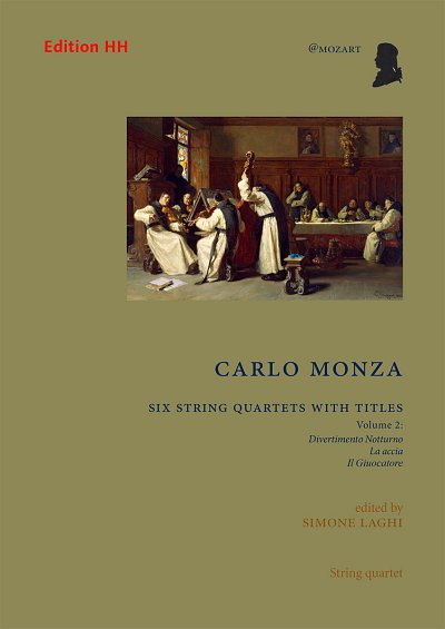 C.I. Monza: Six string quartets with titles, 2VlVaVc (Pa+St)