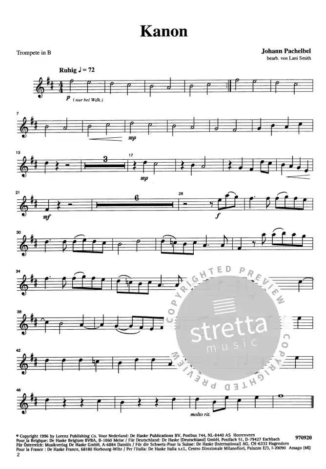 L. Smith: Klassiker für Trompete und Orgel, TrpOrg (OrpaSt) (4)