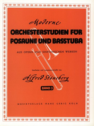 A. Stöneberg: Moderne Orchesterstudien 3, Pos/Tb