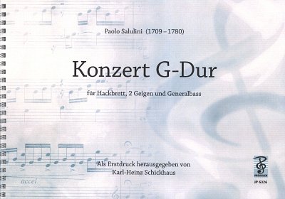 P. Salulini: Konzert G-Dur, Hack2VlBc (Pa+St)
