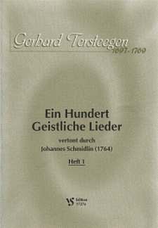 Schmidlin Johannes: 100 Geistliche Lieder Heft 3