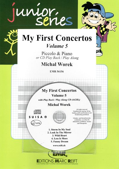 M. Worek: My First Concertos Volume 5, PiccKlav (+CD)