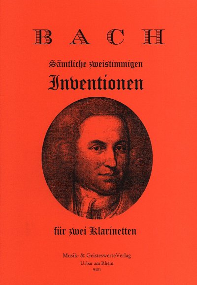J.S. Bach: Zweistimmige Inventionen Bwv 772-786