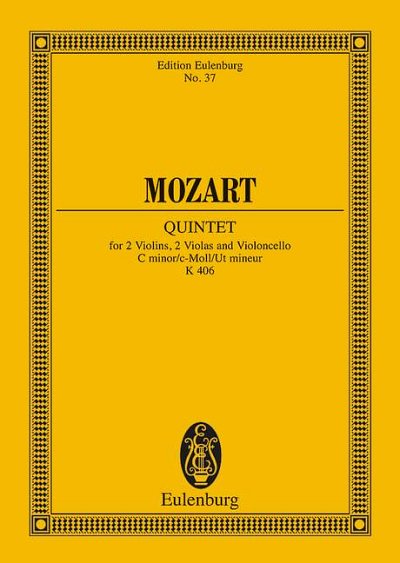 W.A. Mozart: Quintette à cordes Ut mineur